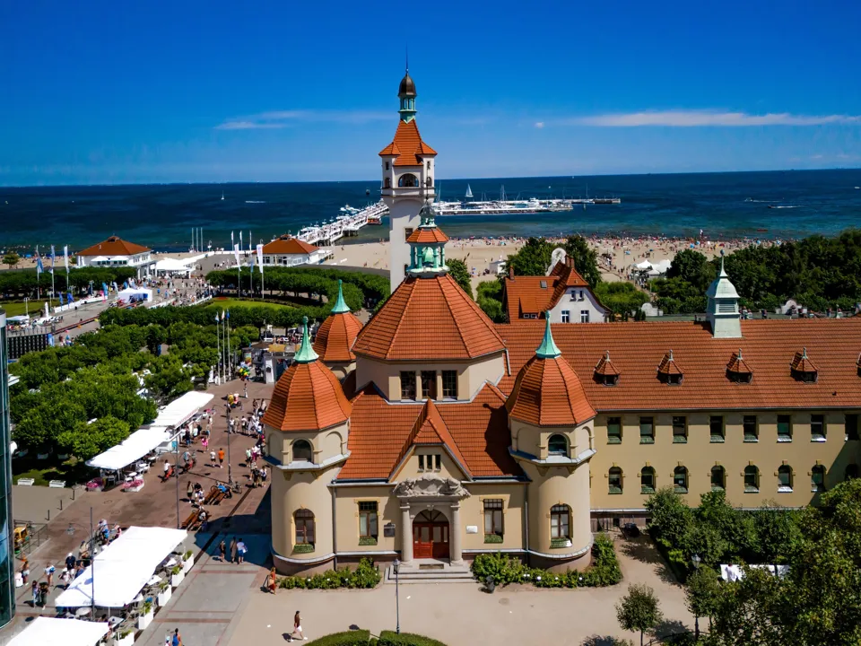 SeaSide Sopot przy latarni, plaży i sopockim molo